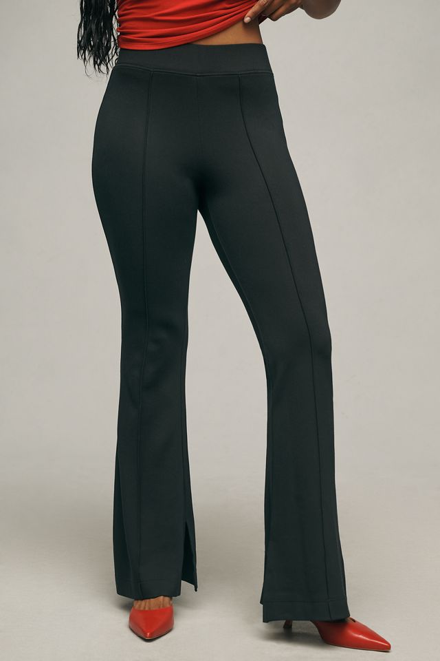 Maeve Slim Knit Flare Pants #1