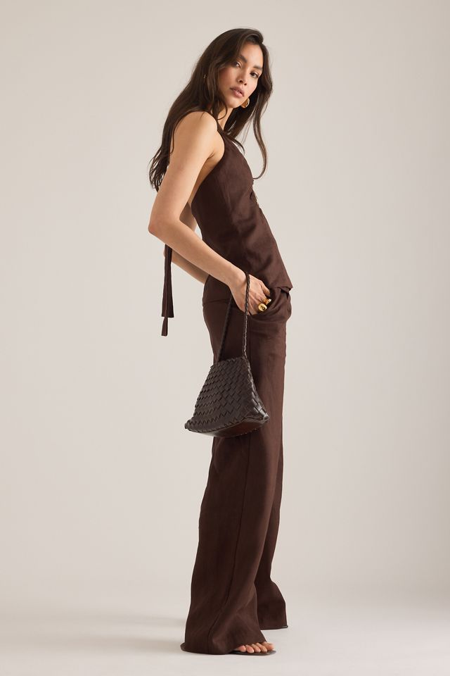 Bardot Geordy Hipster Linen Trousers #2