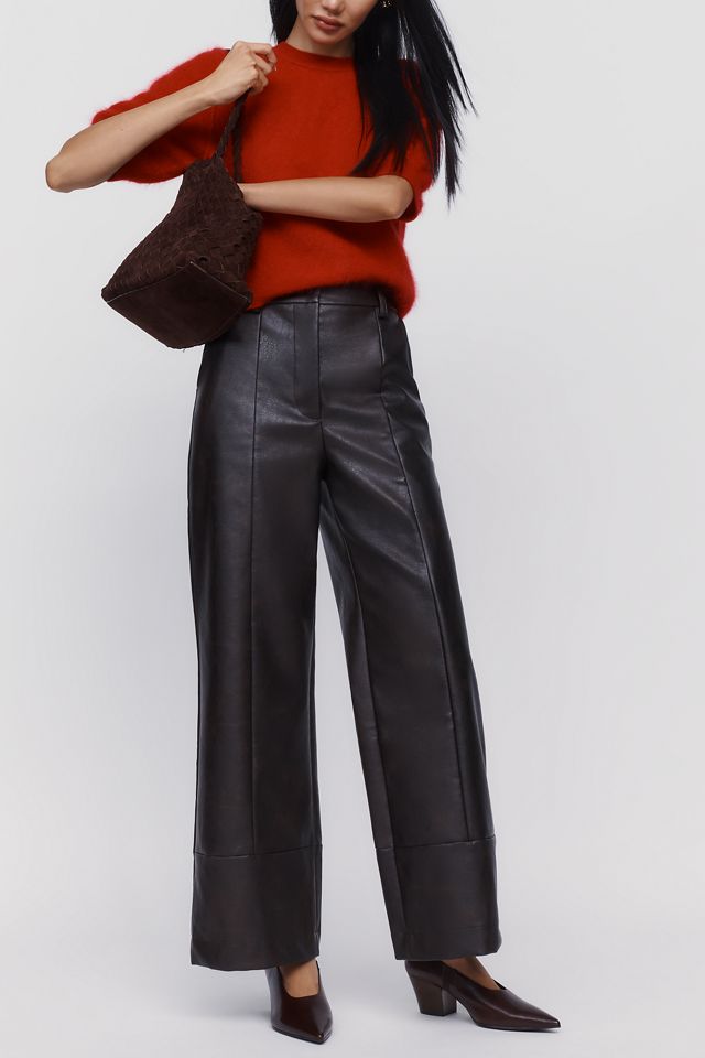 Bardot Marlowe Faux Leather Pants #3