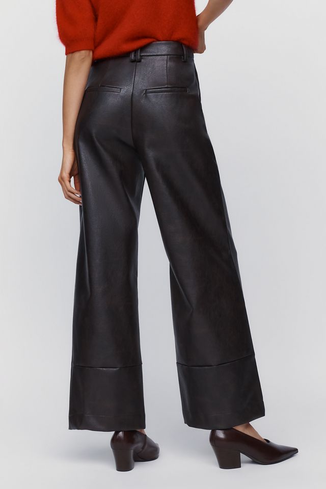 Bardot Marlowe Faux Leather Pants #4