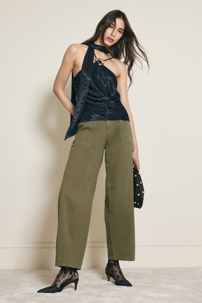 By Anthropologie Barrel Cargo Pants