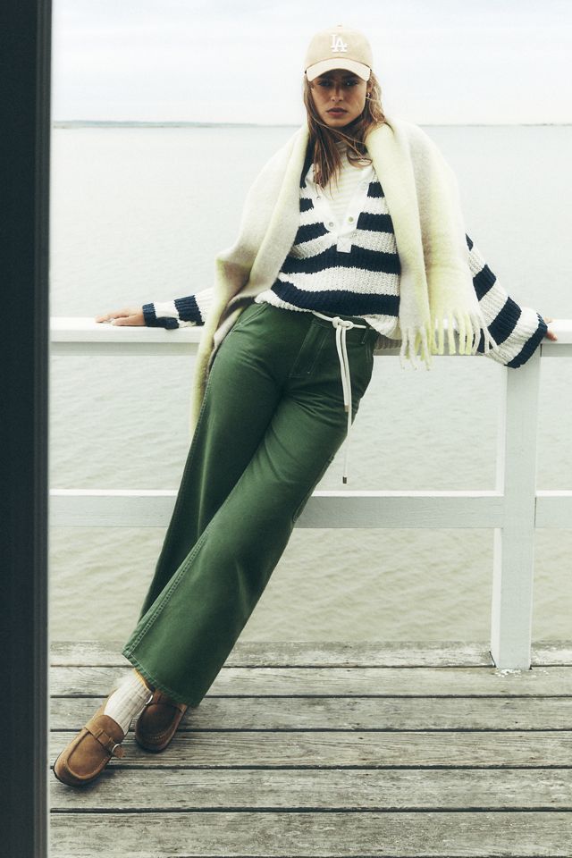 Atelier Delphine Bishti Wide-Leg Utility Pants | Anthropologie