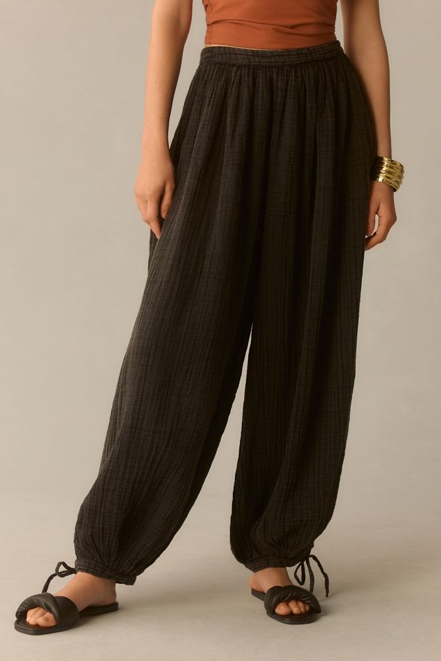 By Anthropologie Gauze Balloon Pants #1