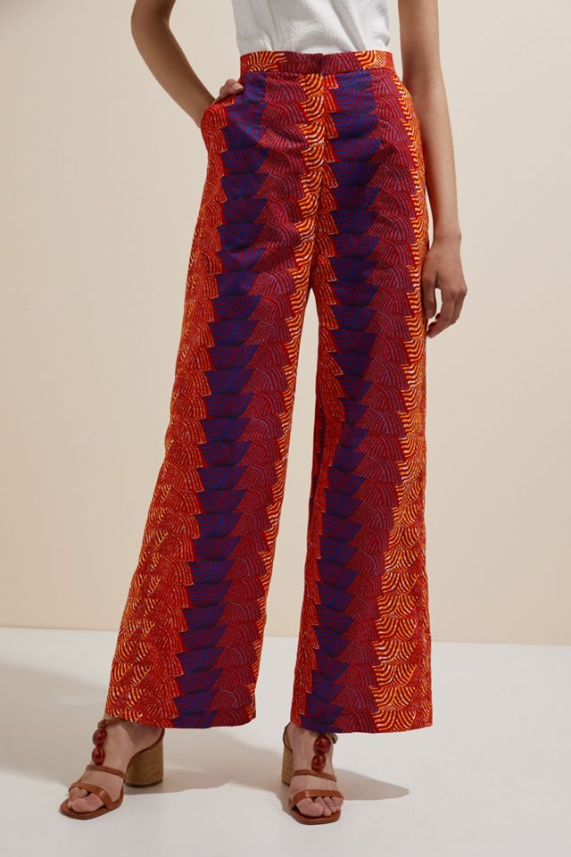 SIKA Abstract Wide-Leg Trousers #1