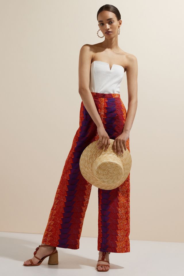 SIKA Abstract Wide-Leg Trousers #2
