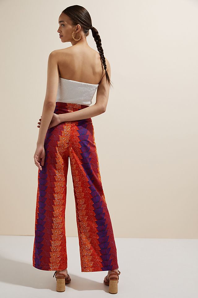online outlet discount NWOT Anthropologie SIKA Abstract Wide Leg