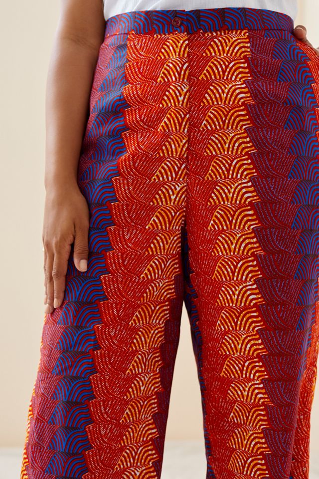 SIKA Abstract Wide-Leg Trousers #5