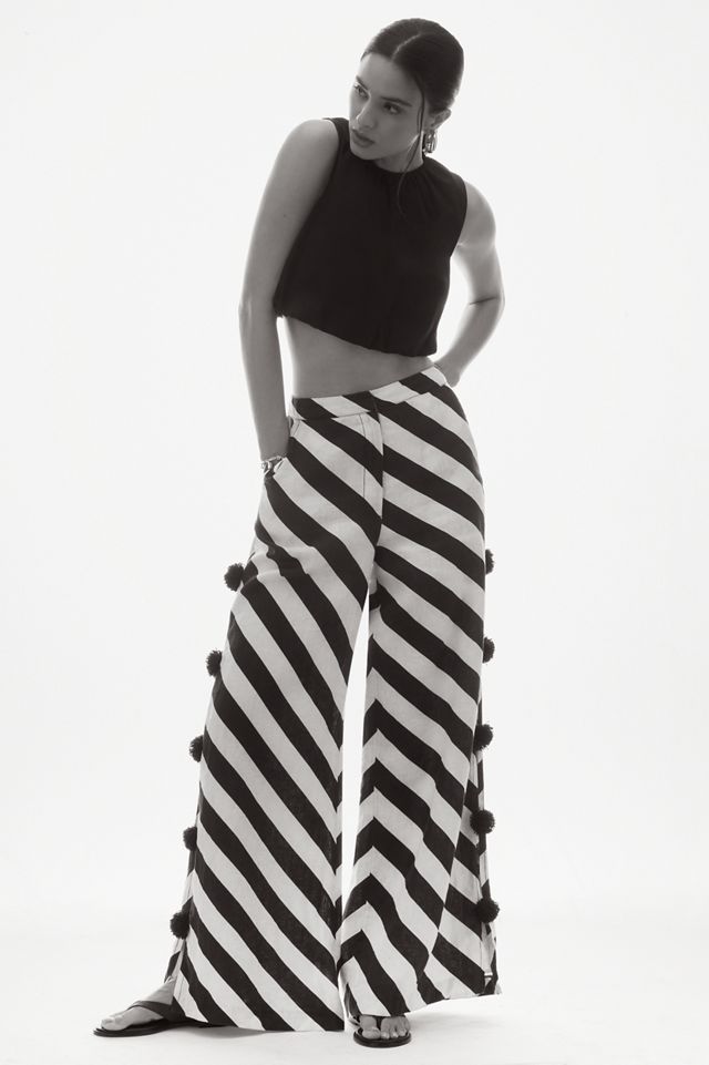 Hope For Flowers by Tracy Reese Pom Pom Trousers #4