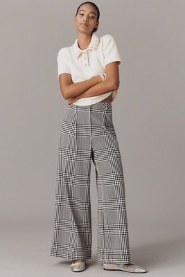 Hope For Flowers By Tracy Reese Cuffed Printed Pants In Black