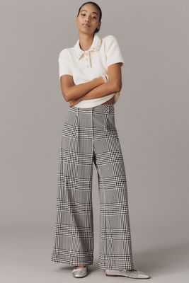 The Colette Full-Length Tartan Plaid Pants by Maeve