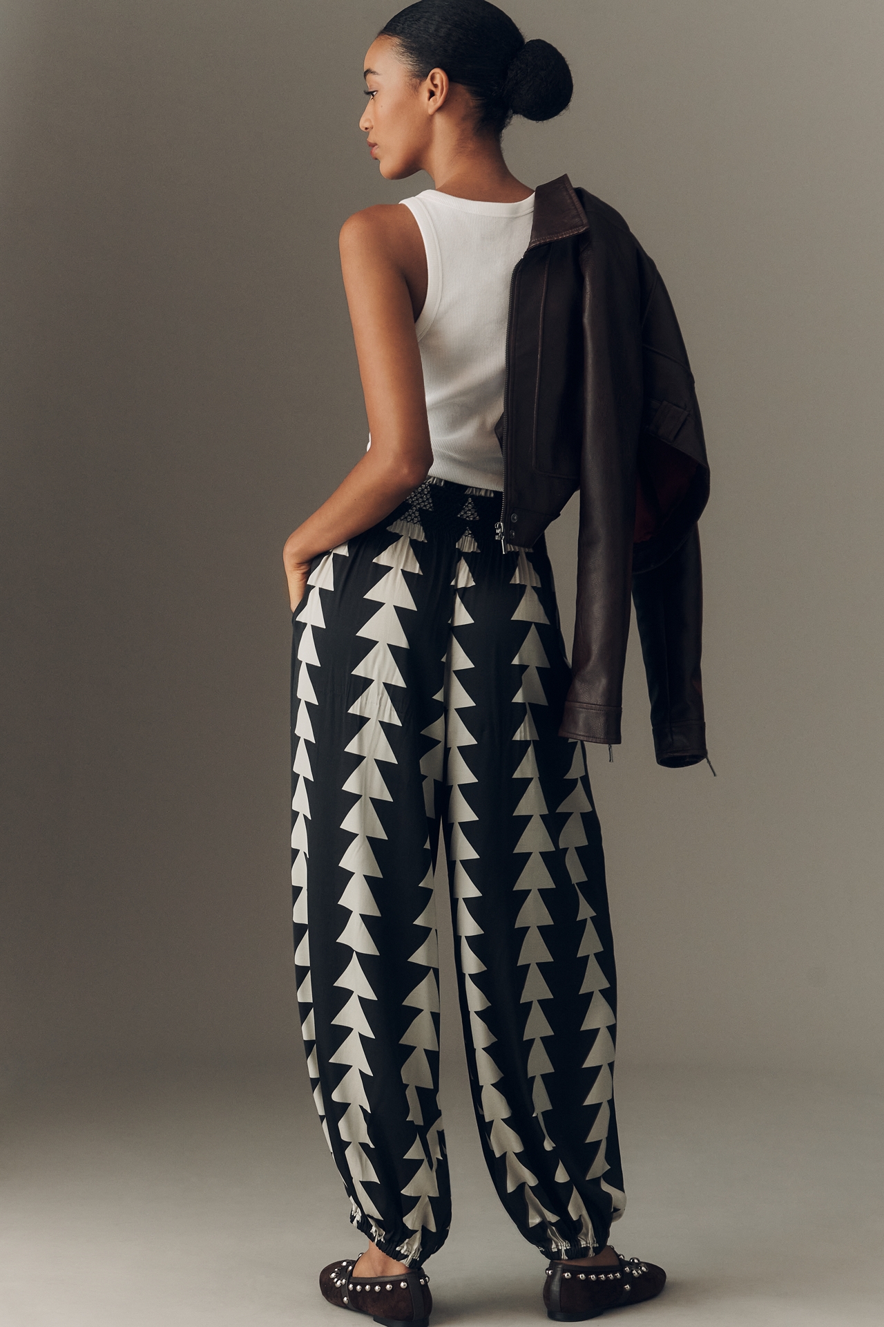 Hope for Flowers by Tracy Reese Printed Balloon Pants