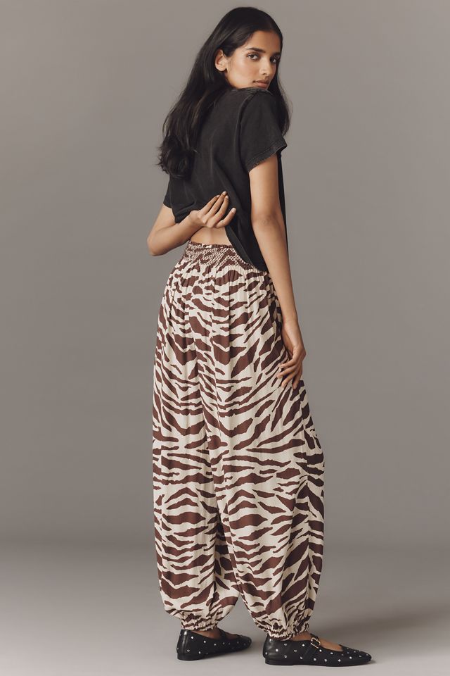 Plenty by Tracy Reese Animal-Print Harem Pants #3