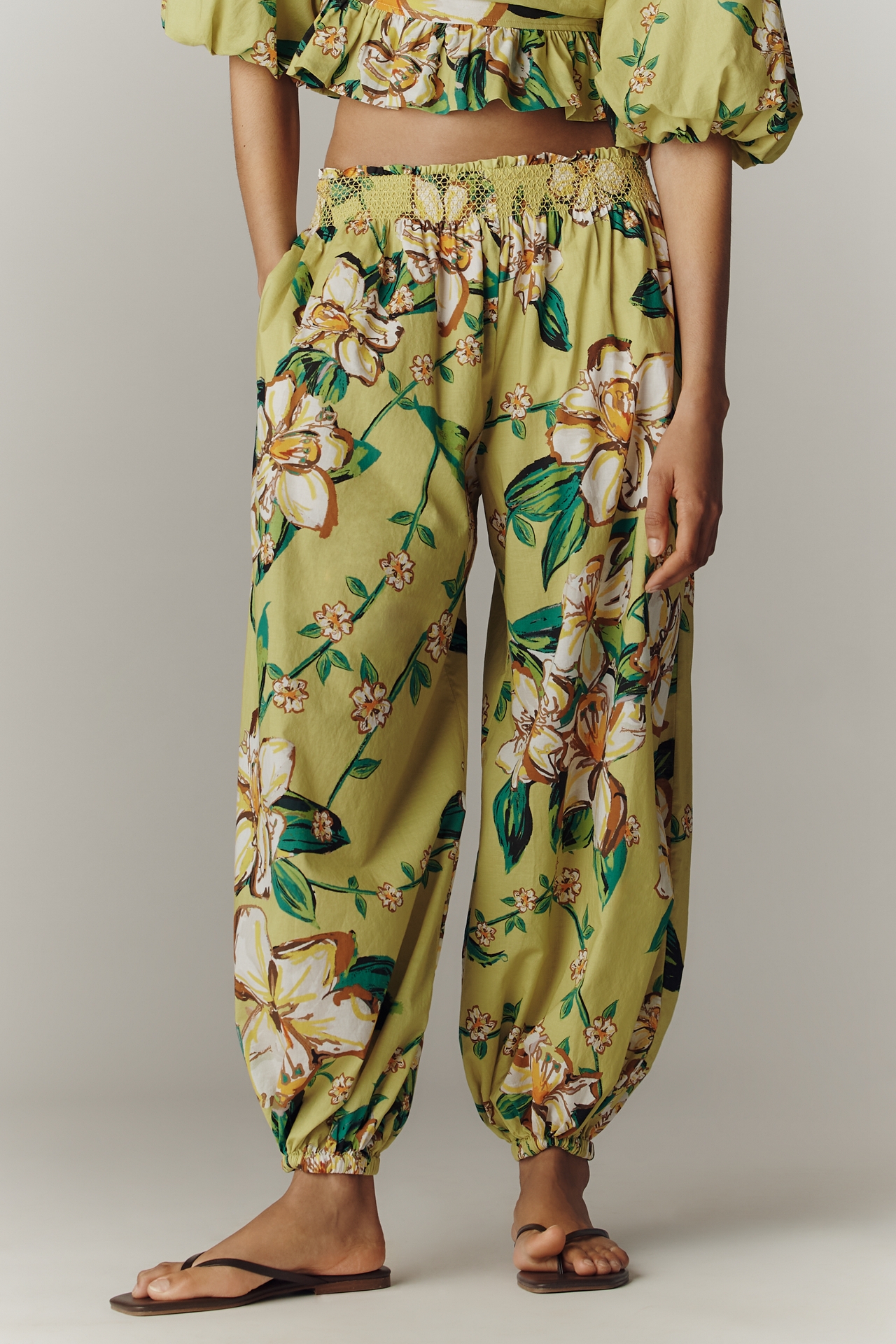 Hope for Flowers by Tracy Reese Lily Cotton Balloon Pants