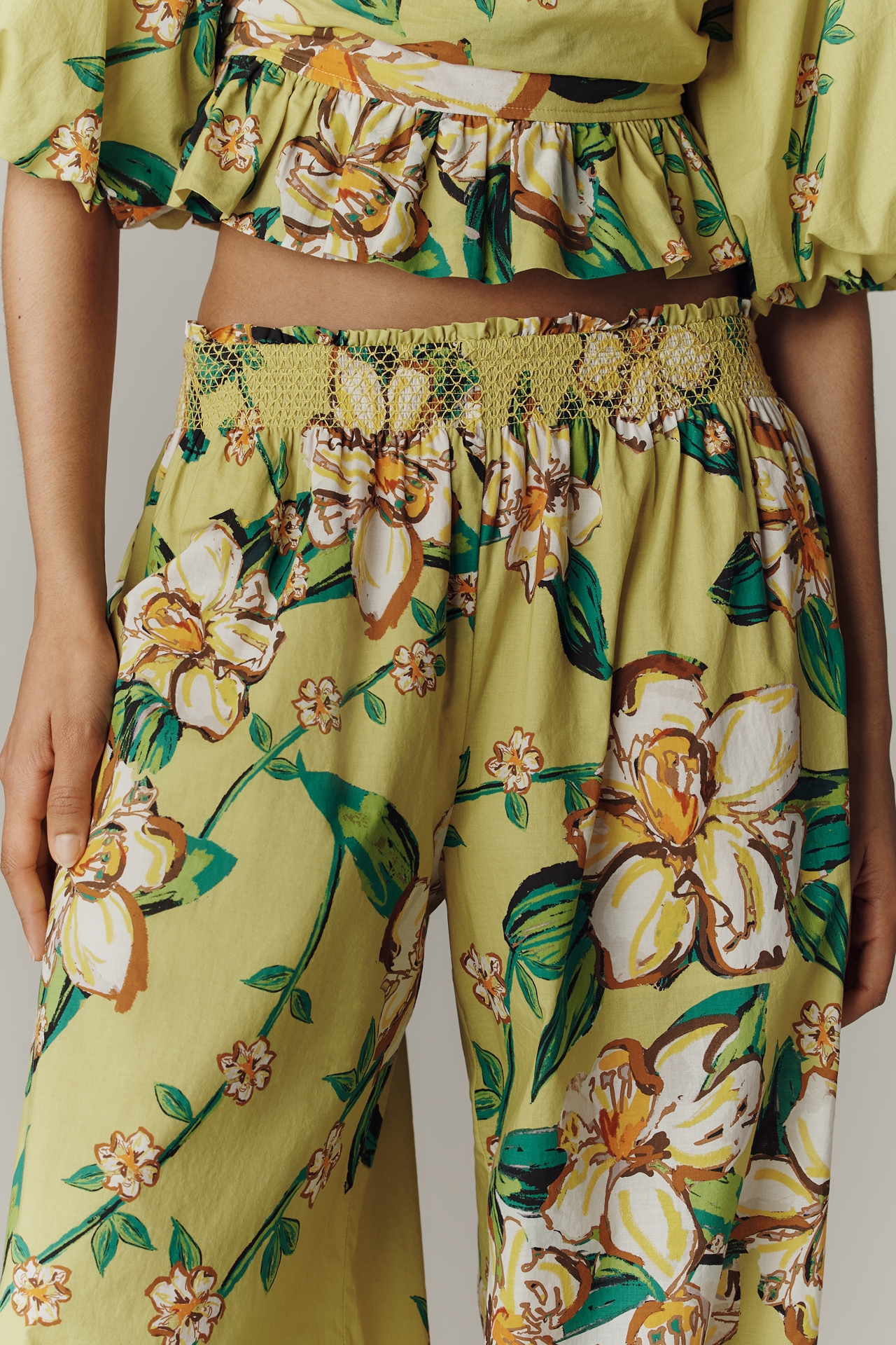 Hope for Flowers by Tracy Reese Lily Cotton Balloon Pants