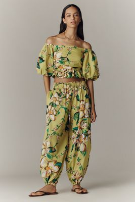Hope for Flowers by Tracy Reese Lily Cotton Balloon Pants
