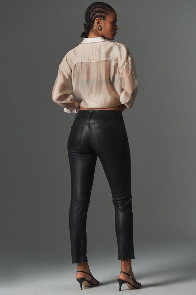 Pilcro Rococo Leather Skinny Pants #2