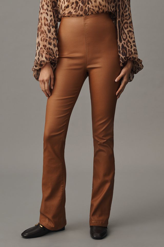 Retrofete Xena Faux-Leather Coated Slim Pants #1