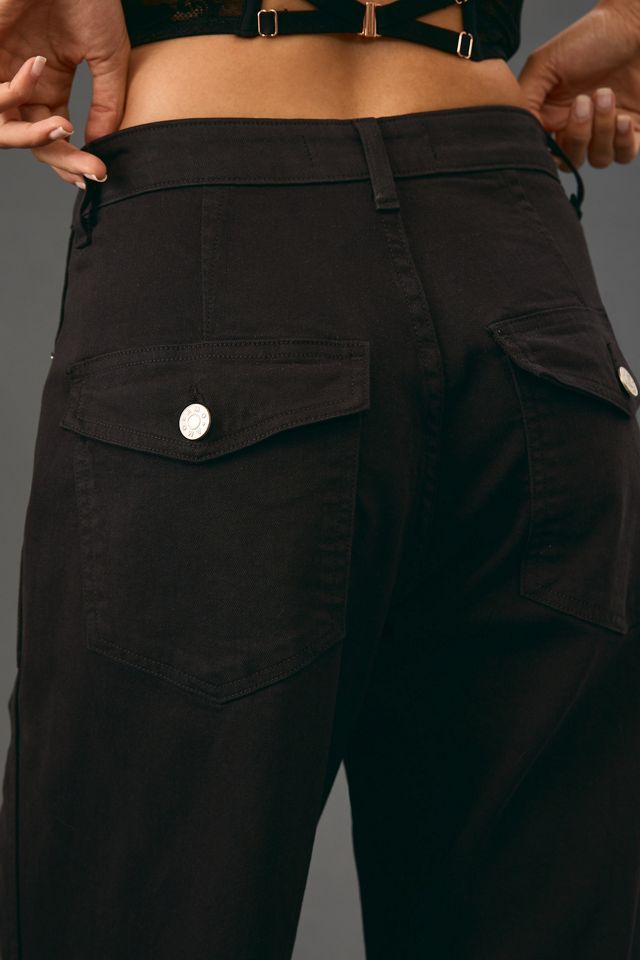 AMO Severine Cargo Relaxed Straight-Leg Pants #4