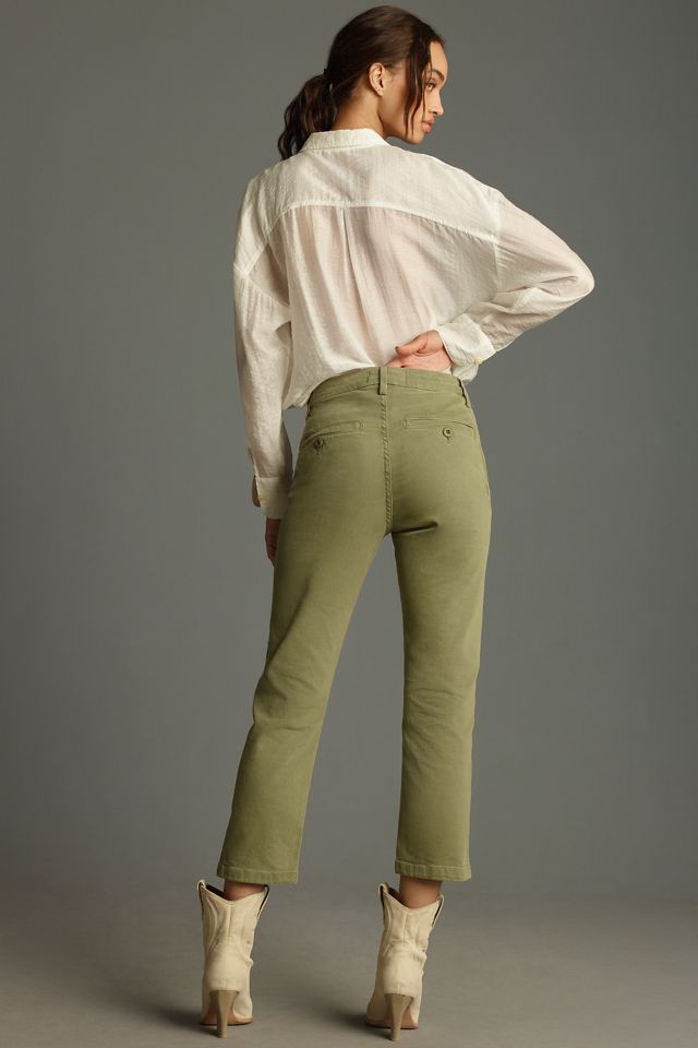 AMO Easy Relaxed Crop Straight-Leg Pants #2