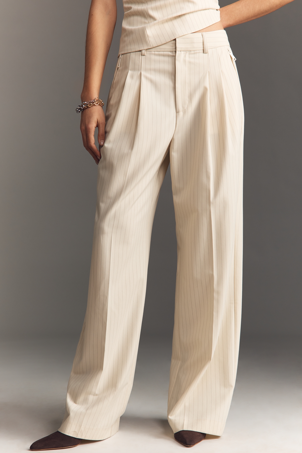 Good American Essential Suiting Trousers