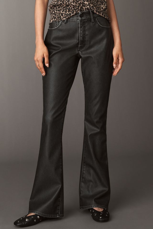 Good American Classic Bootcut Faux-Leather Pants #1