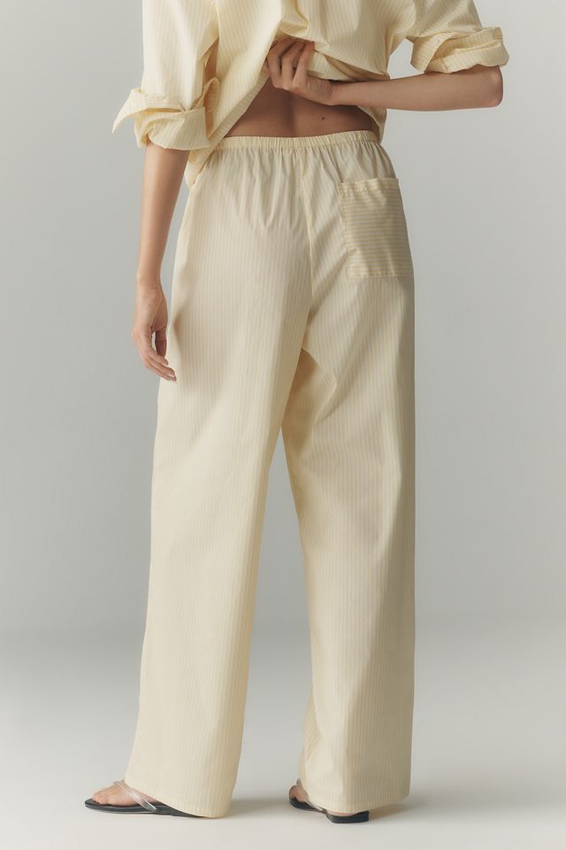 Good American Poplin Pull-On Pants #3