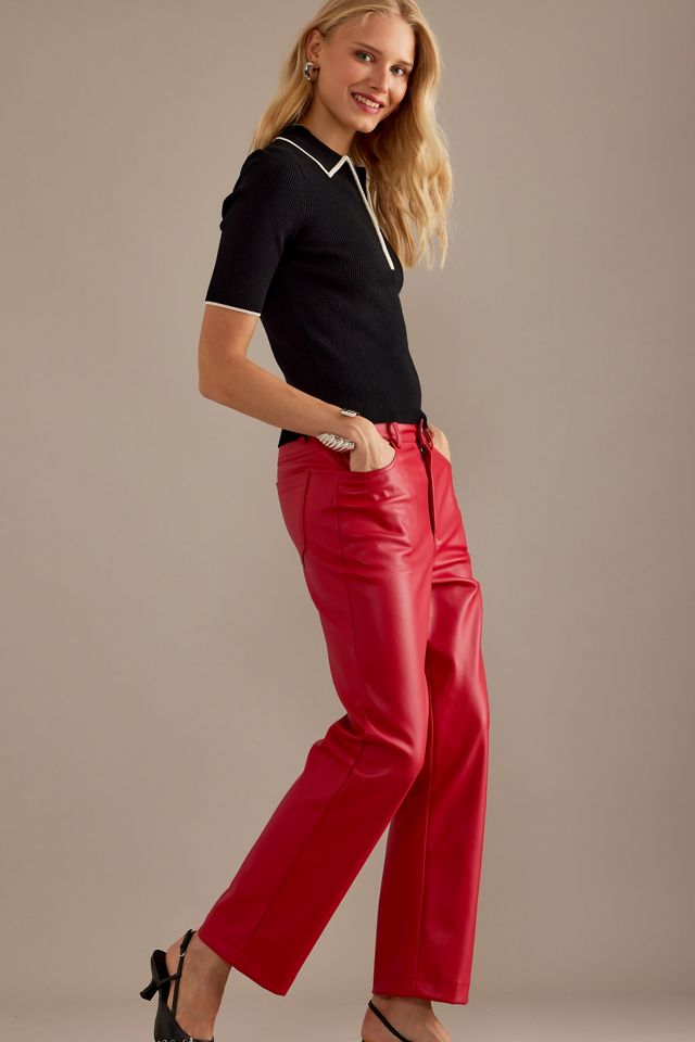 Pantalones de Imitación Cuero Never Fully Dressed #1
