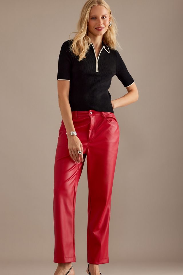 Pantalones de Imitación Cuero Never Fully Dressed #3