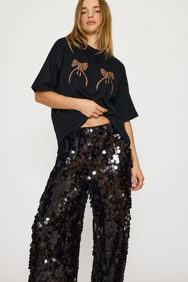 Pantalones Globo con Lentejuelas de Disco Naomi de Never Fully Dressed #1