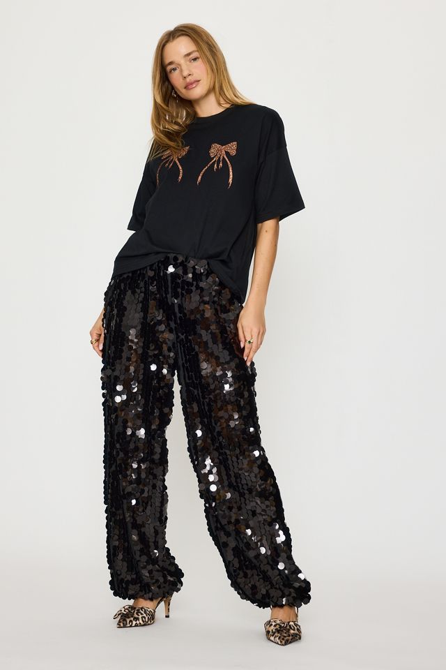 Pantalones Globo con Lentejuelas de Disco Naomi de Never Fully Dressed #2