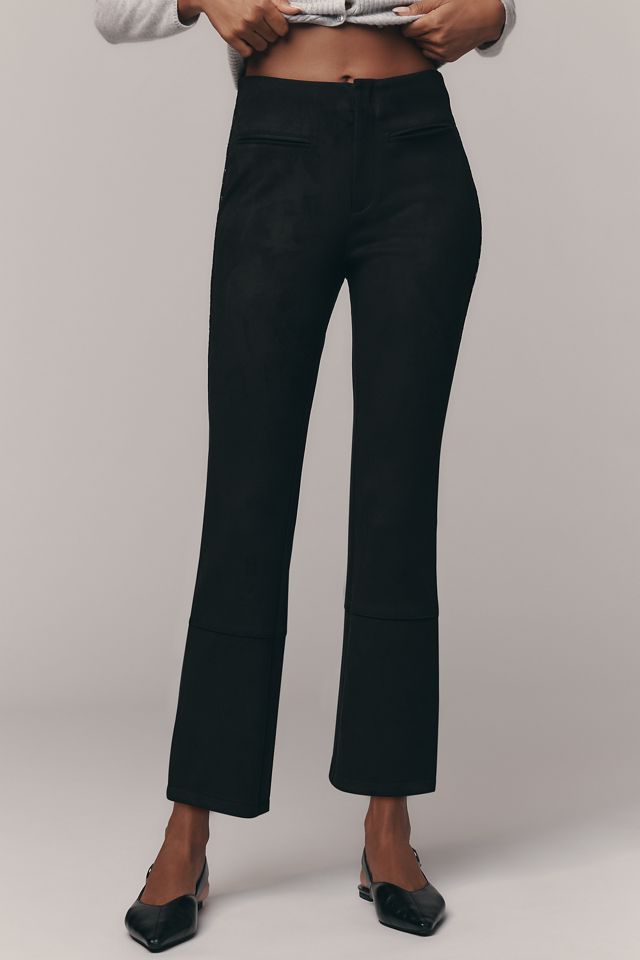 By Anthropologie Studded Faux-Suede Pants #1
