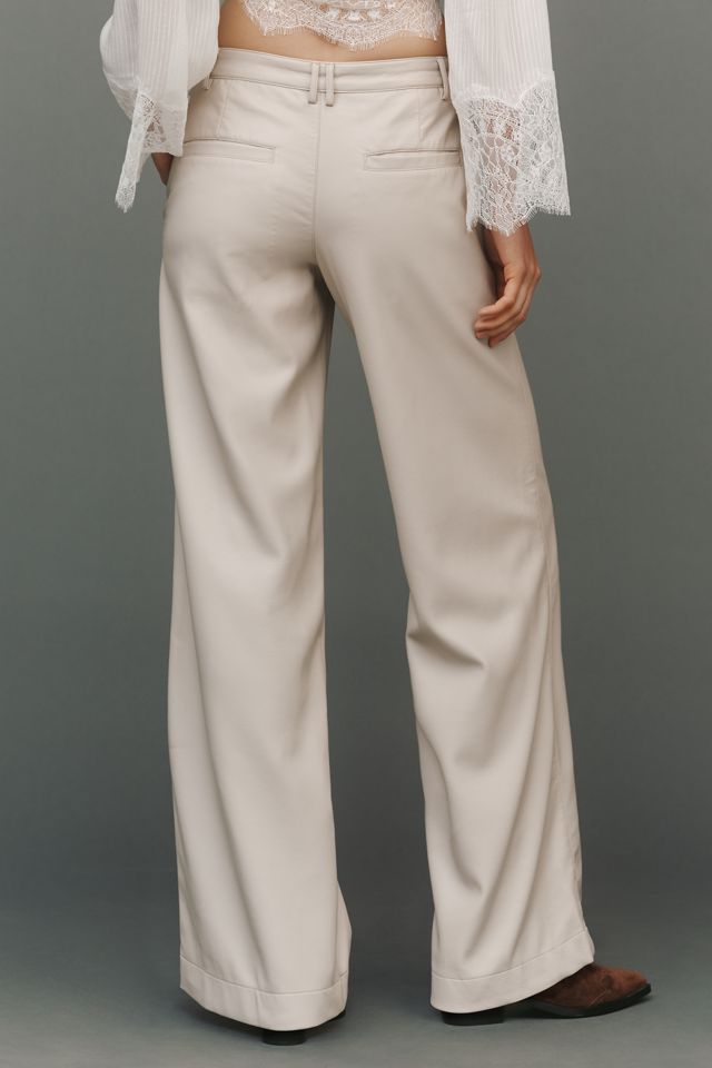 Pilcro Low-Rise Faux-Leather Pants #3