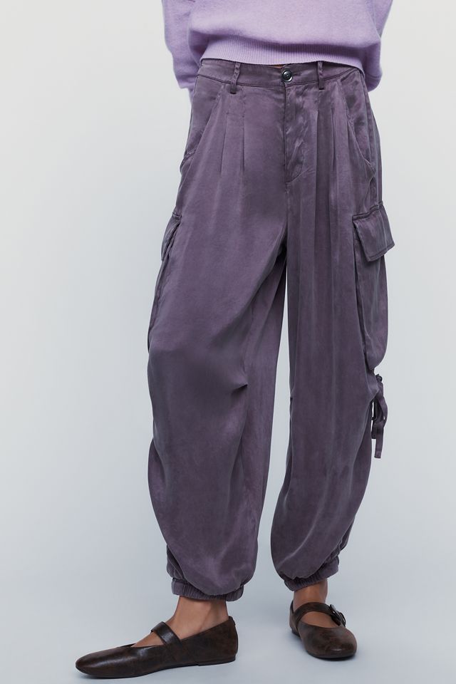 Pantaloni Cargo a Palloncino a Vita Media Cleo Pilcro #1