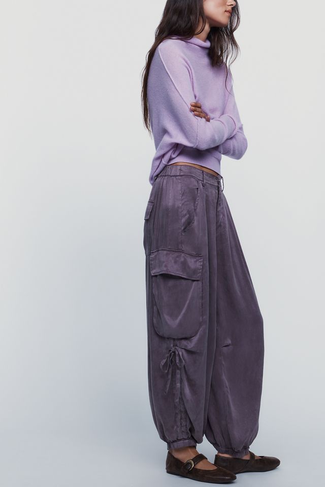 Pantaloni Cargo a Palloncino a Vita Media Cleo Pilcro #2