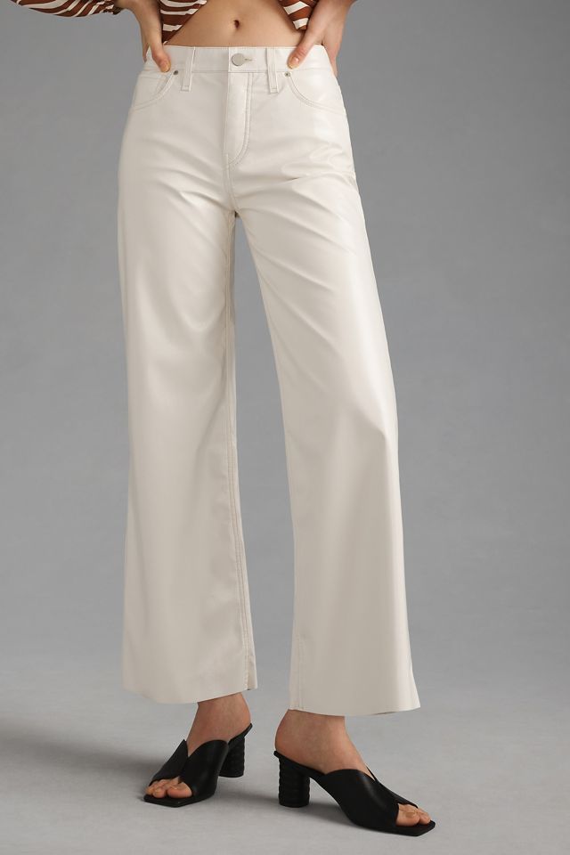 Hudson Rosie High-Rise Faux Leather Pants #1
