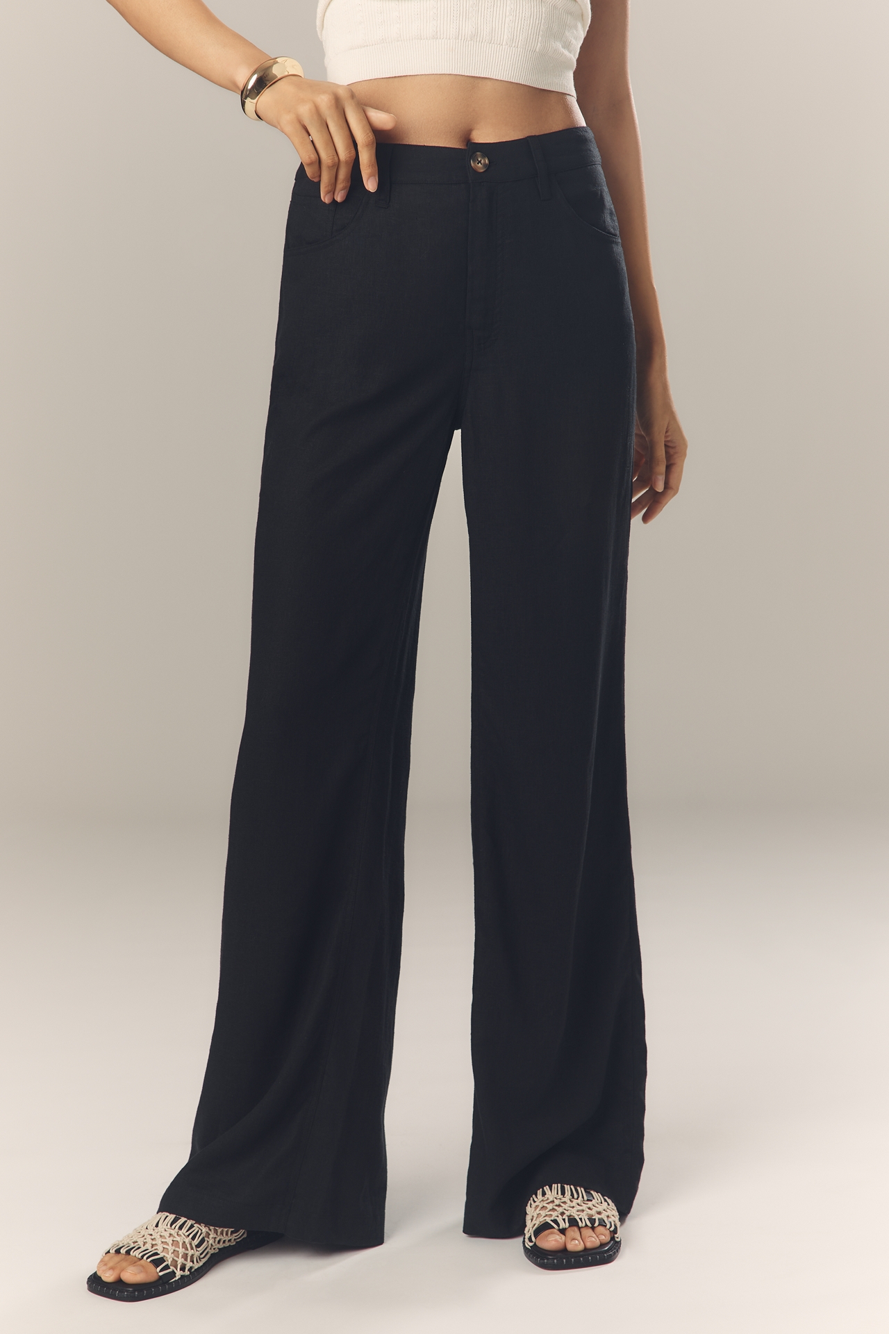 Hudson Jodie High-Rise Wide-Leg Pants