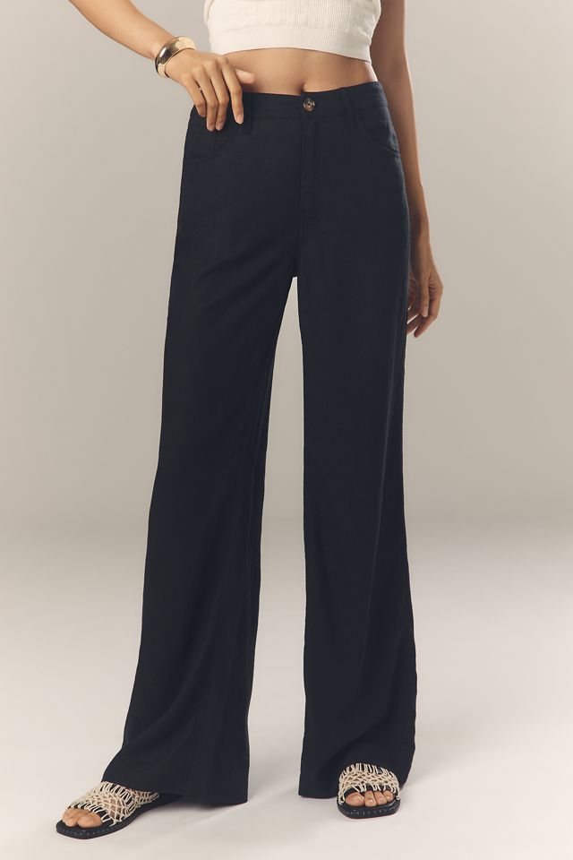 Hudson Jodie High-Rise Wide-Leg Pants #1