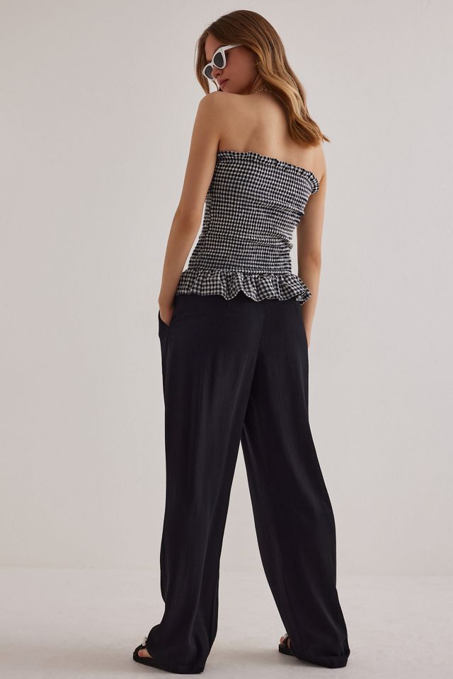 Pantalon Habillé Femme New York & Co, Gris Clair, Taille 4, Jambes évasées, Travail