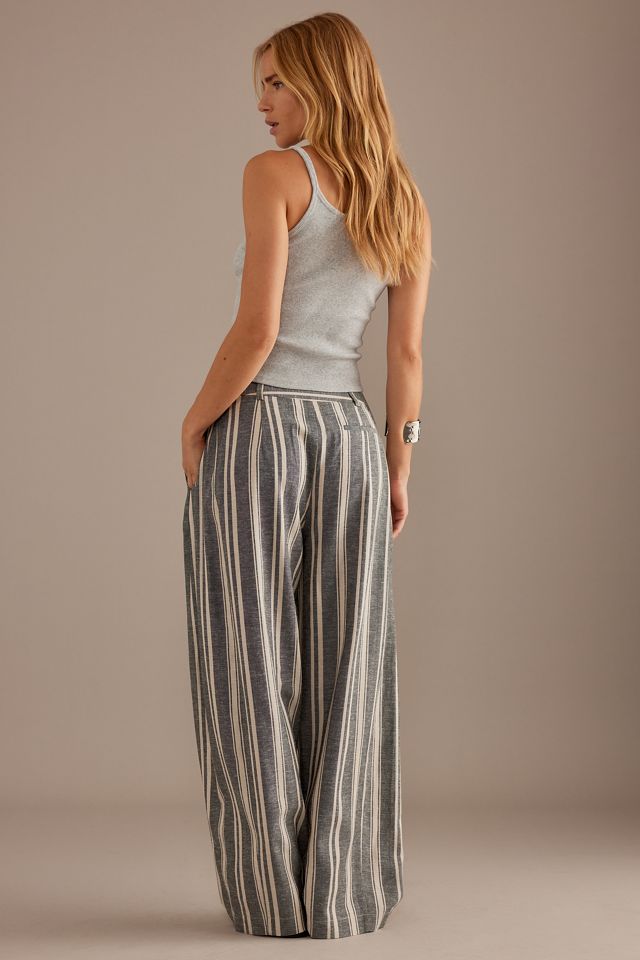 Leinen-Mischung Fass Hosen #5