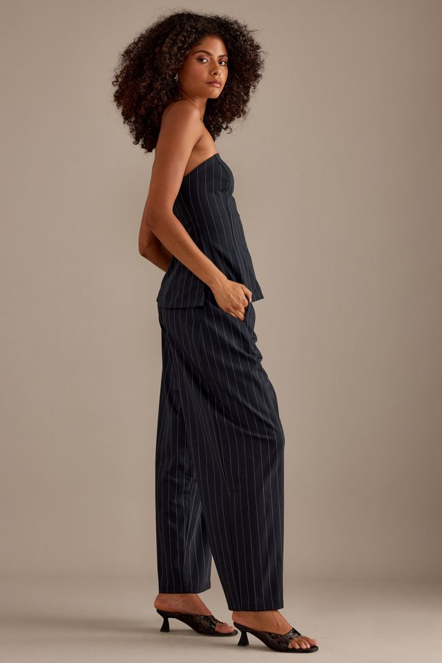 Nadelstreifen-Barrel-Hose #1