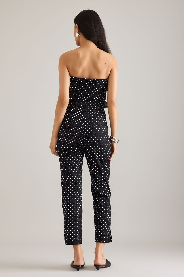 Pantaloni a pois con orlo diviso By Anthropologie #2