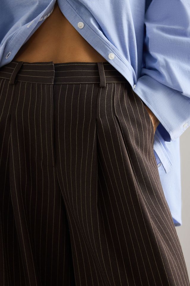 I Pantaloni Plissettati Avery di Maeve: Edizione a Righe #5