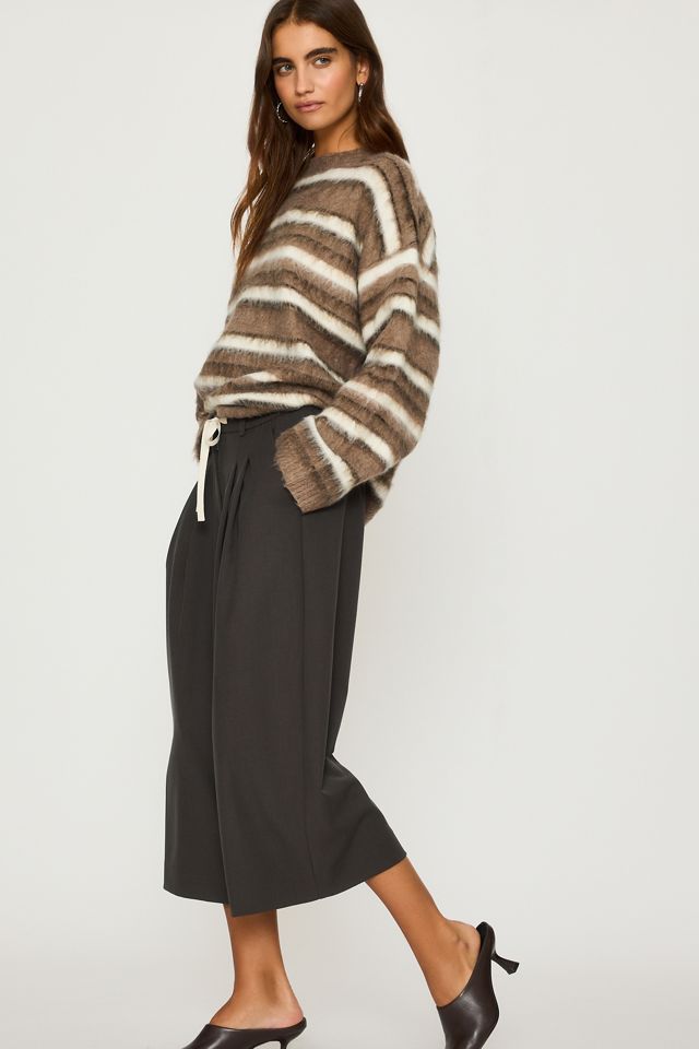 Die Avery Cropped Bundfaltenhose von Maeve #2