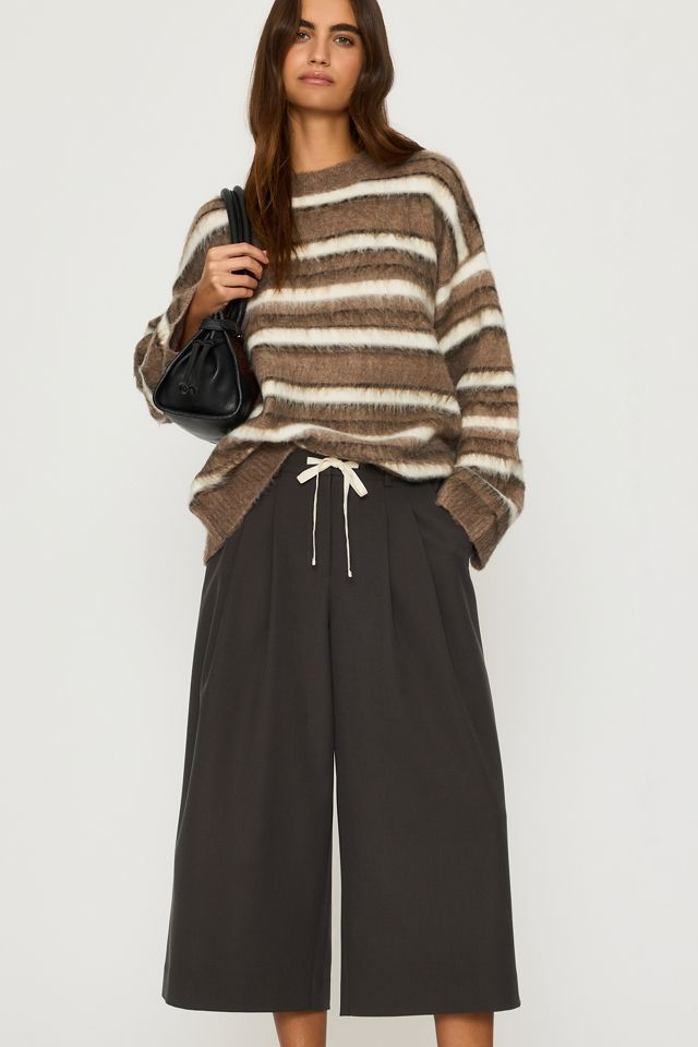 Die Avery Cropped Bundfaltenhose von Maeve #3
