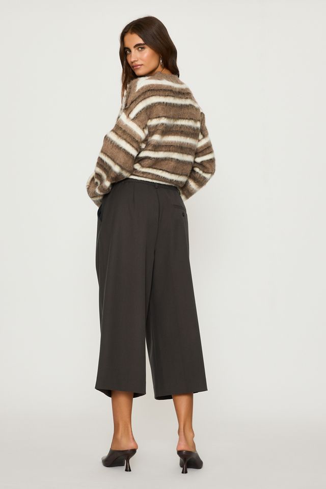 Die Avery Cropped Bundfaltenhose von Maeve #5