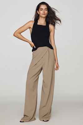 BAYSE Rue Draped Trousers