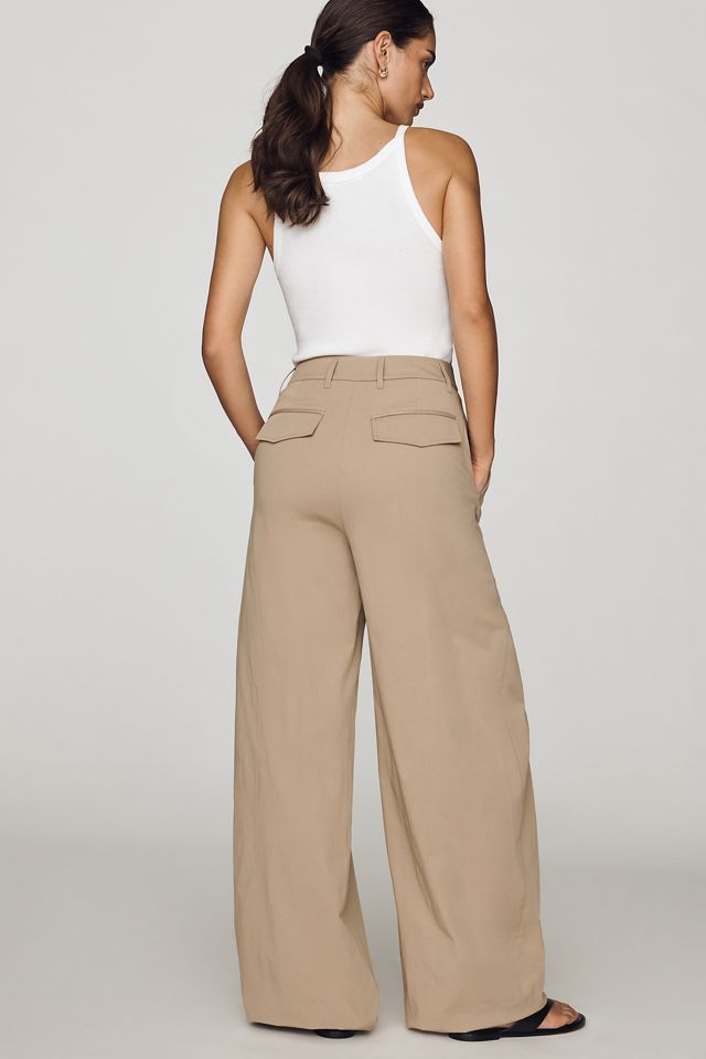 BAYSE Scout Pleated Wide-Leg Trousers #3