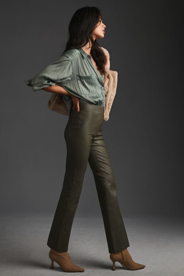 Karina Vegan Leather Pants in Black - FINAL SALE