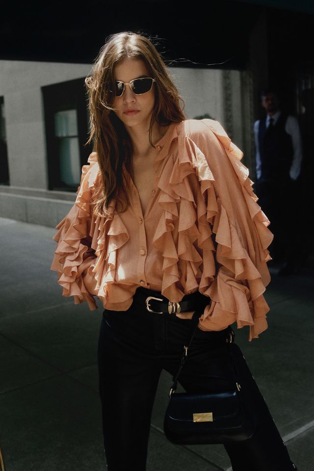 Walter Baker Smith Studded Leather Pants #4