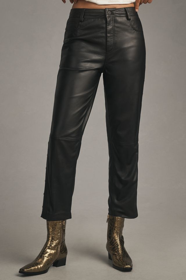 Walter Baker Smith Studded Leather Pants #1